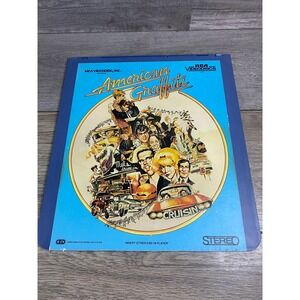 American Graffiti RCA VideoDiscs CED SelectaVision Videodisc Stereo George Lucas